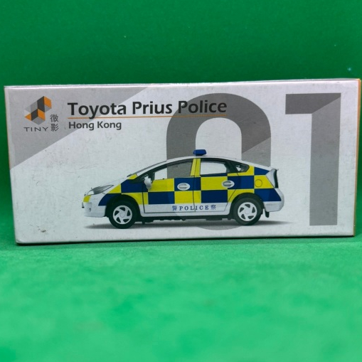 Tiny Diecast Toyota Prius Police