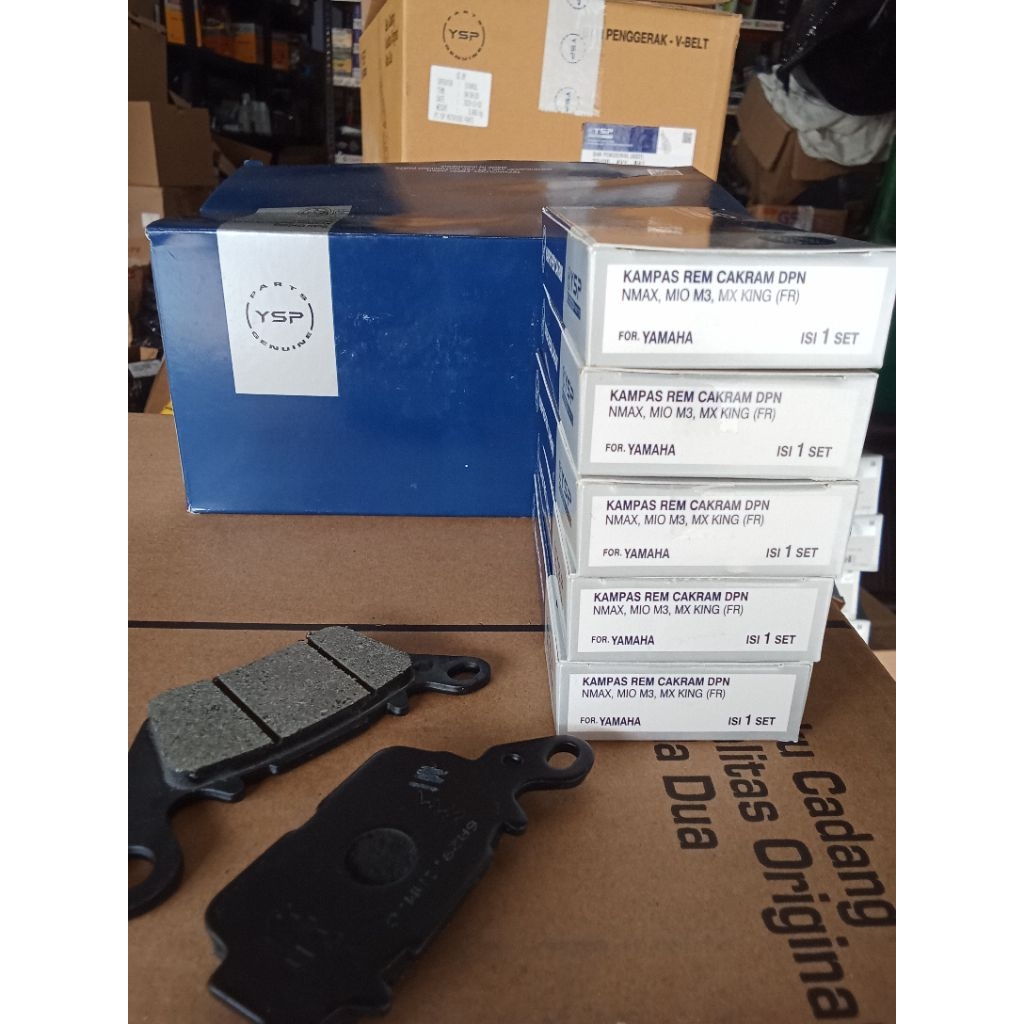 5 Set Kampas Rem Depan Cakram Mio M3 / Nmax Asli Original Ysp