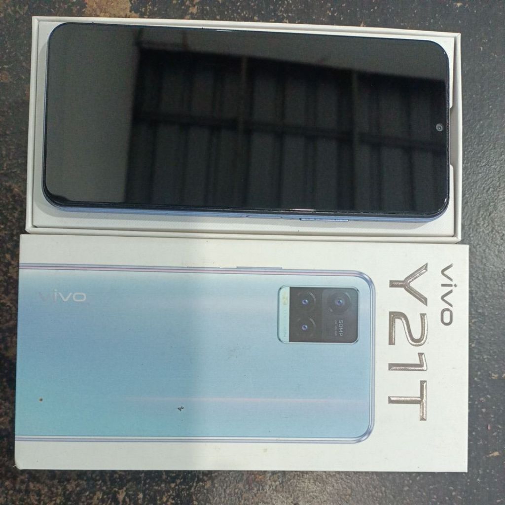 Vivo Y21T Fullset Second (6/128) Normal