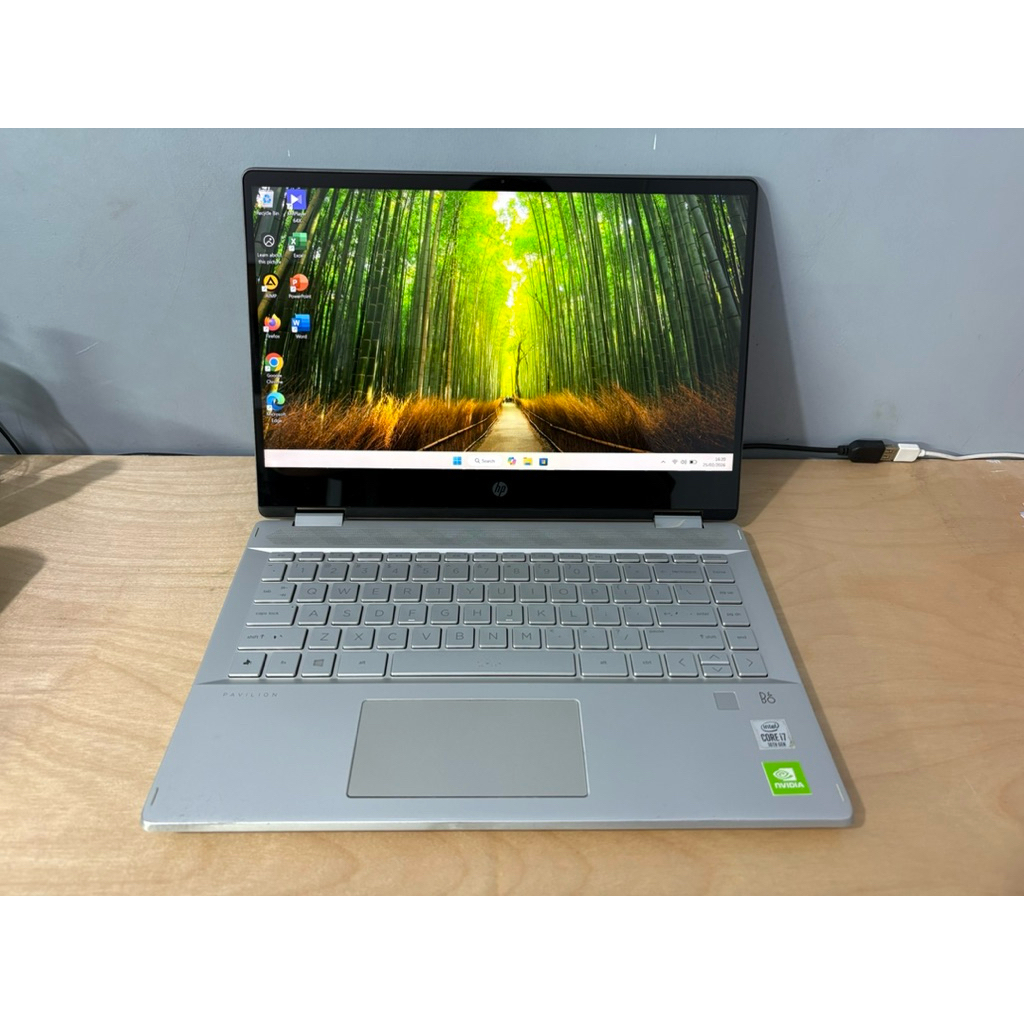 Hp Pavilion X360 Convertible Core i7Gen10 Nvidia MX250 8/256GB