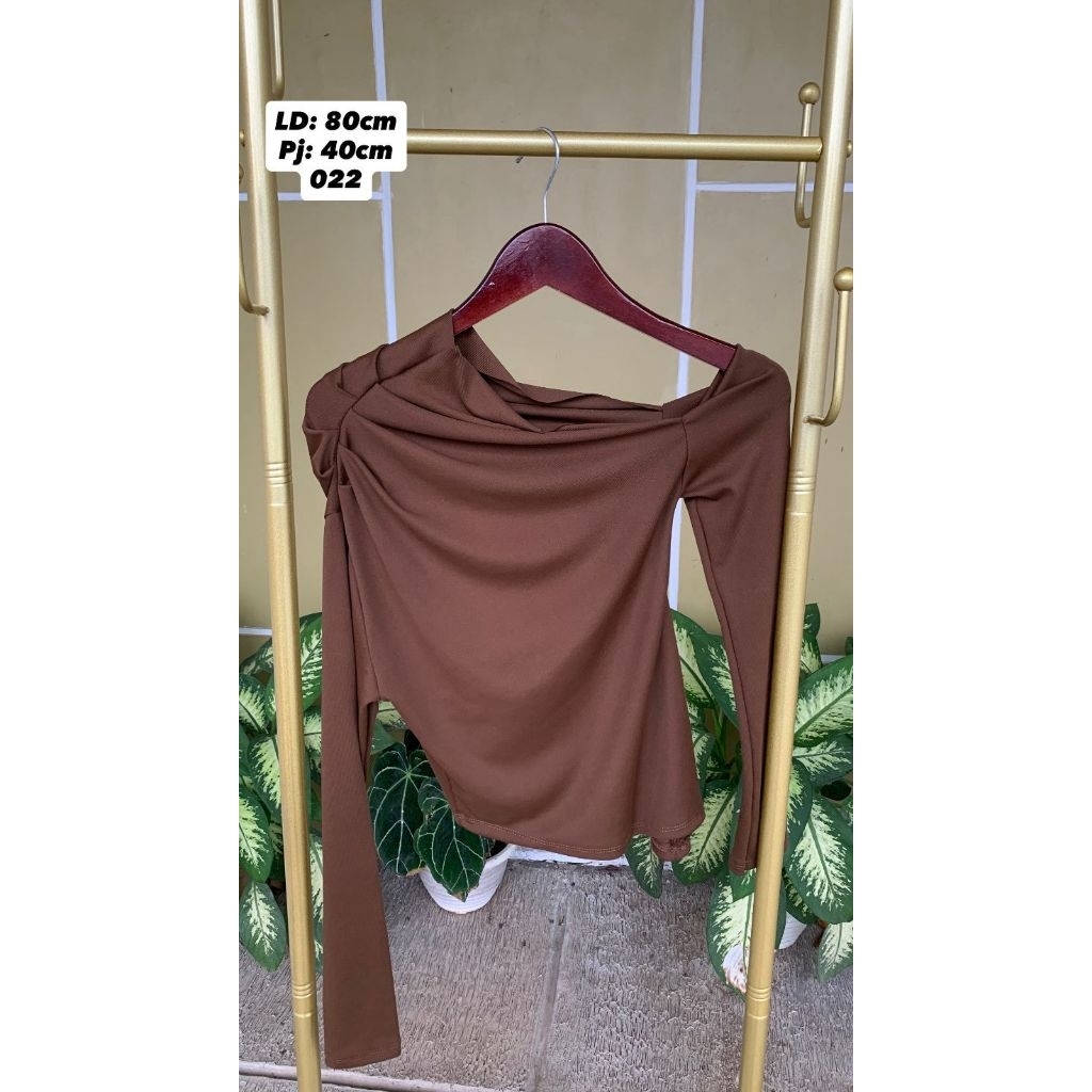 atasan off shoulder