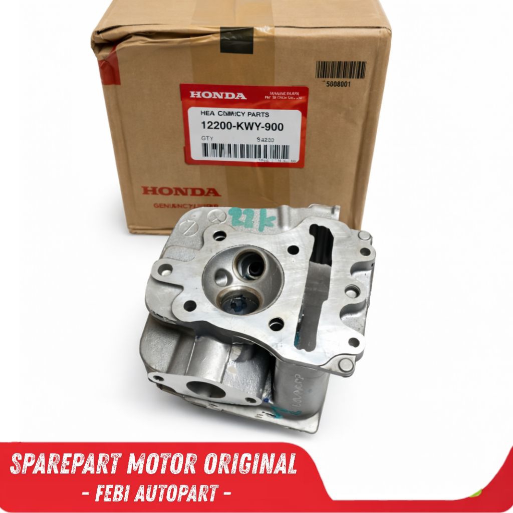 HEAD COMP CYLINDER SILINDER HEAD KEPALA SILINDER BEAT KARBU 12200KVY900 - FEBI AUTOPARTS