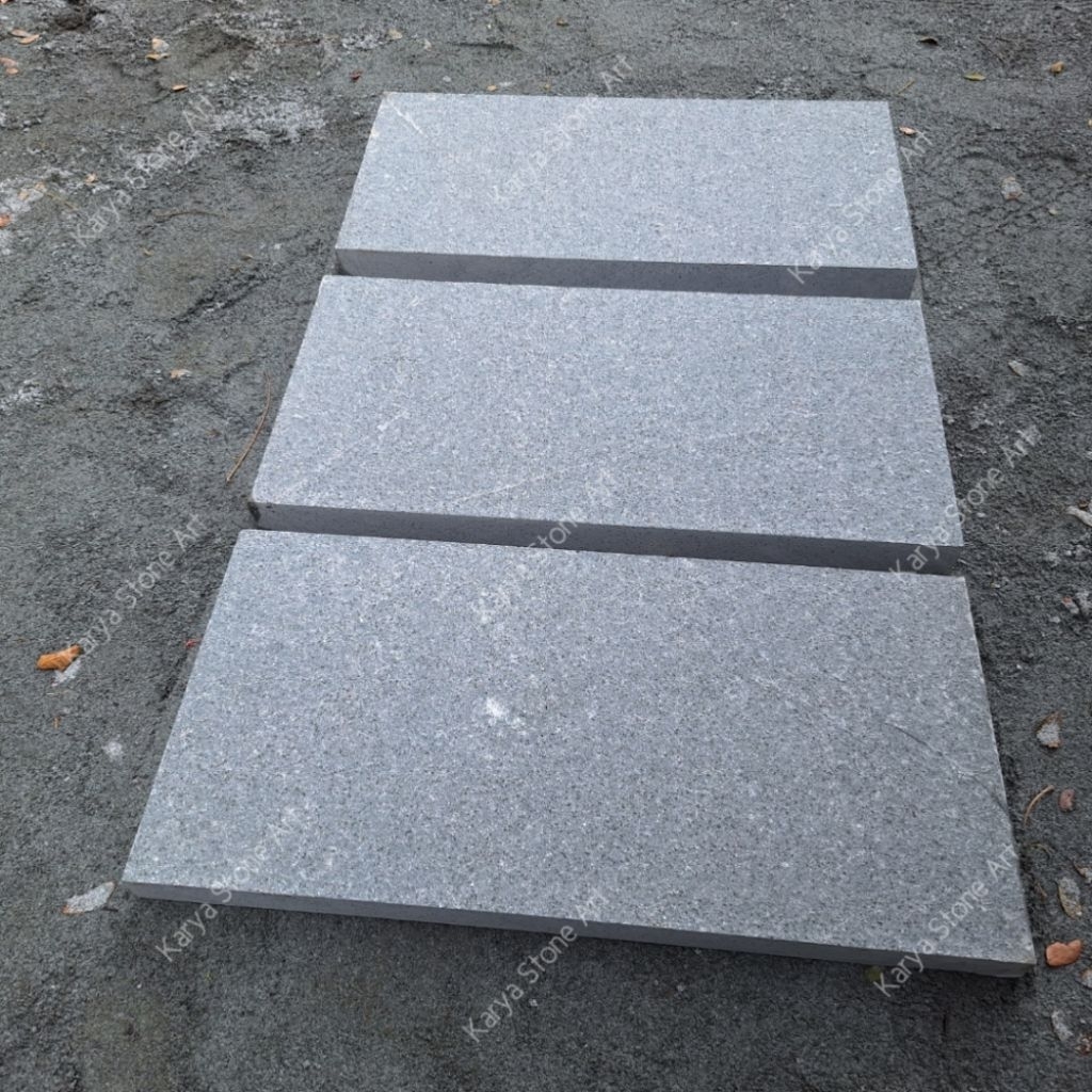 Andesit Bakar 30x60x3 | Batu Andesit Bakar | Batu Stepping