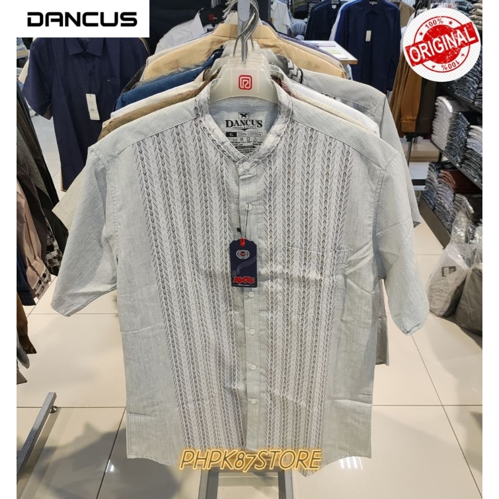 DANCUS KEMEJA KOKO PENDEK PRIA ORIGINAL