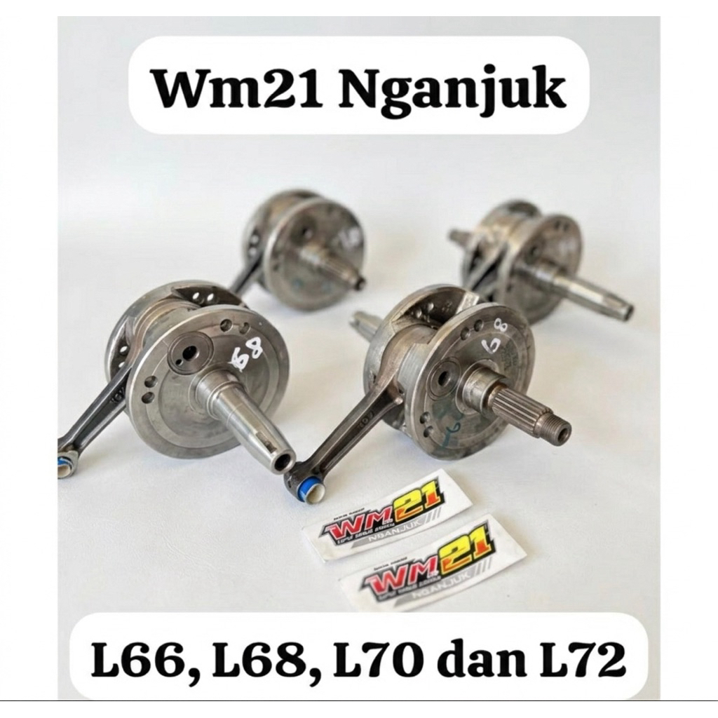 ASKRUK KRUK AS MP STRUK UP BALANCE LANGKAH66  68 70 72 Tiger BERGARANSI stang ninja seris wm21 part 