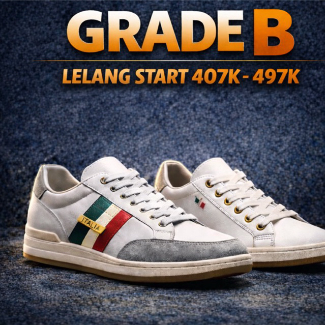 B Grade Sepatu Pria Live Shopee
