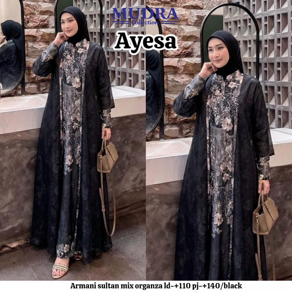 GAMIS DRESS AYESA ORIGINAL BY MUDRA