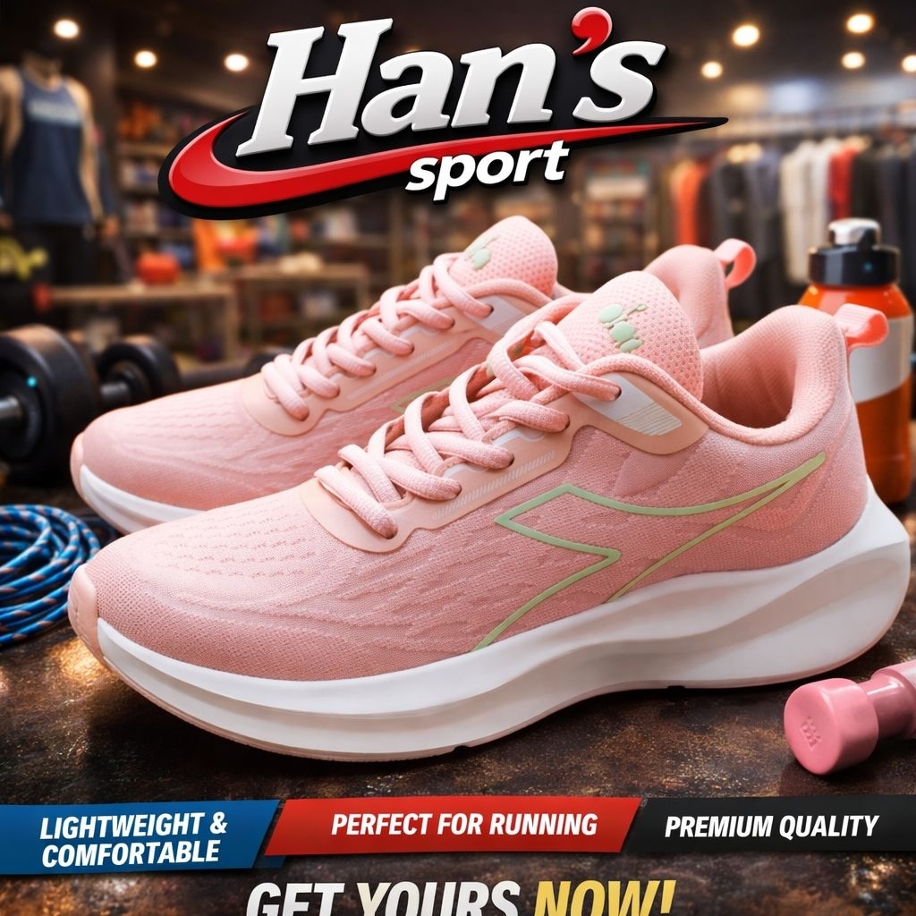 (COD) SEPATU RUNNING WANITA DIADORA ORIGINAL TERLARIS