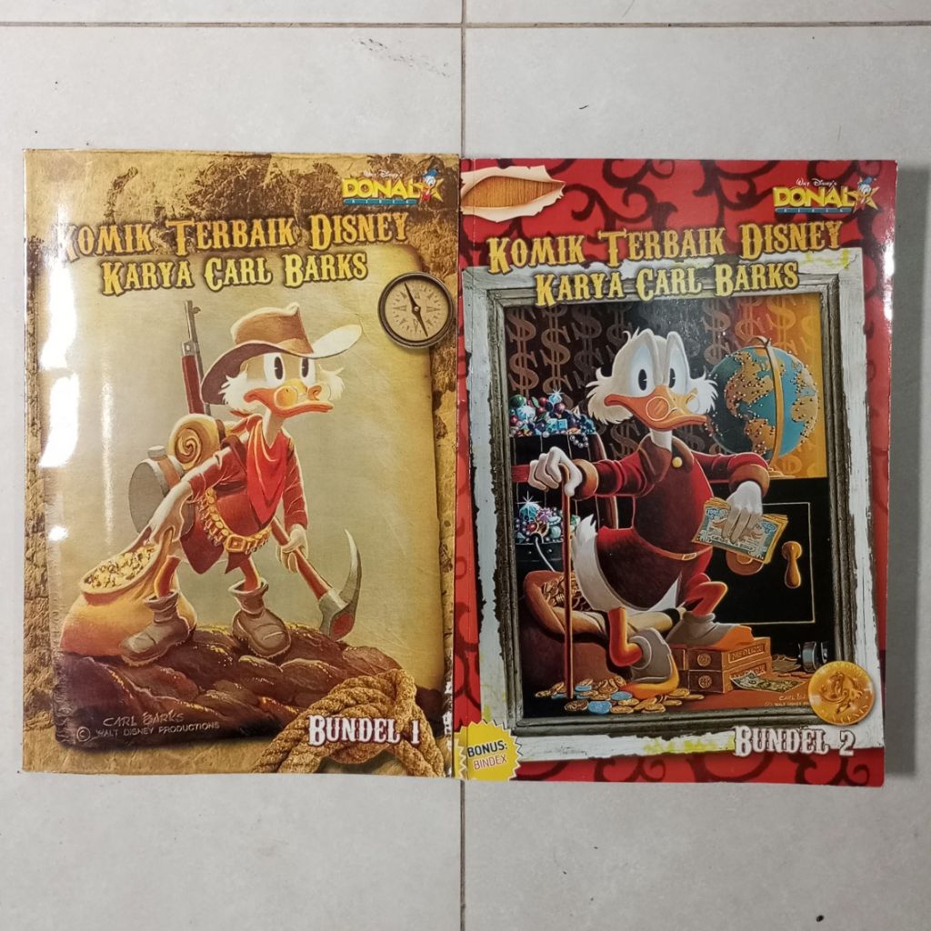 Komik Terbaik Disney karya Carl Barks - Paket