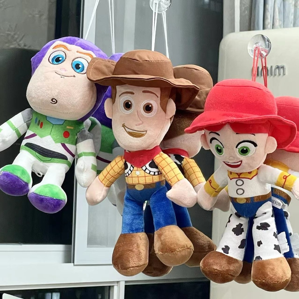 [PREORDER Woody, Buzz & Jessie] Toy Story Plush Doll – Boneka Gantung Estetik