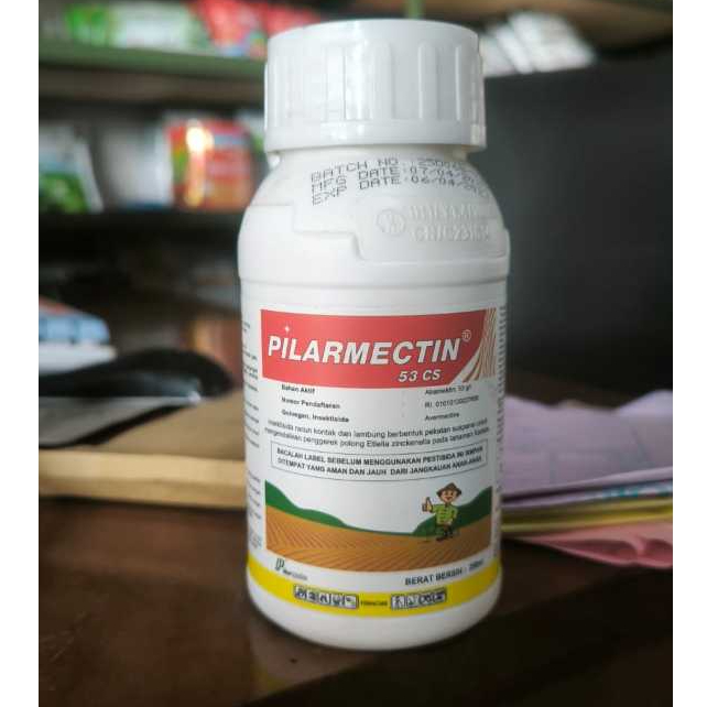 insektisida pilarmectin abamectin  250 ml