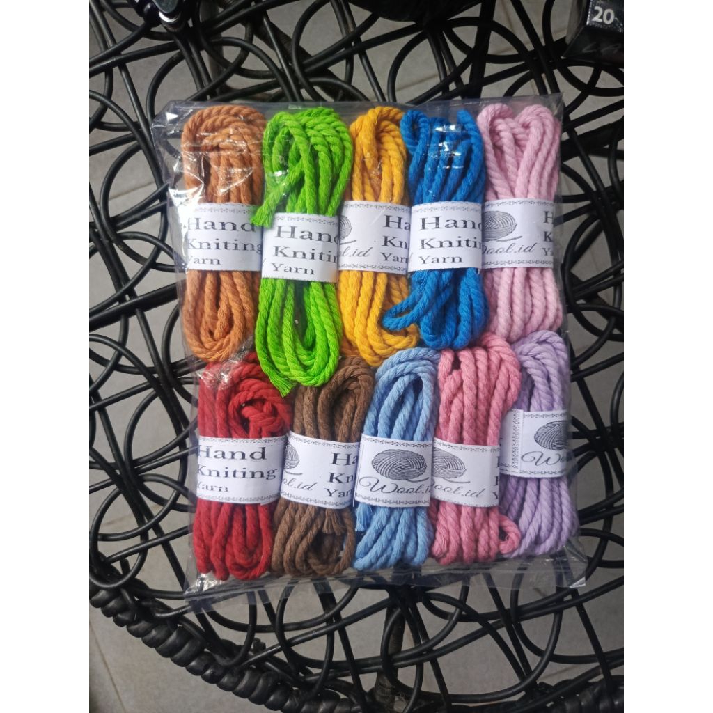 [MCR-MIX ]Tali Macrame warna 4 mm / tali macrame 4 mm/ tali macrame / 4mm /benang macrame 4 mm/ macr