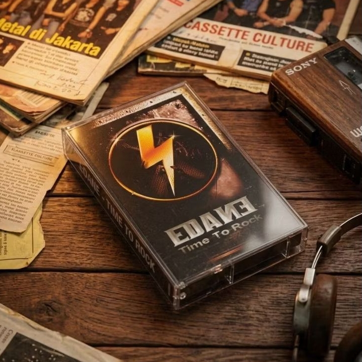 Kaset Edane - Time To Rock (Mulus)