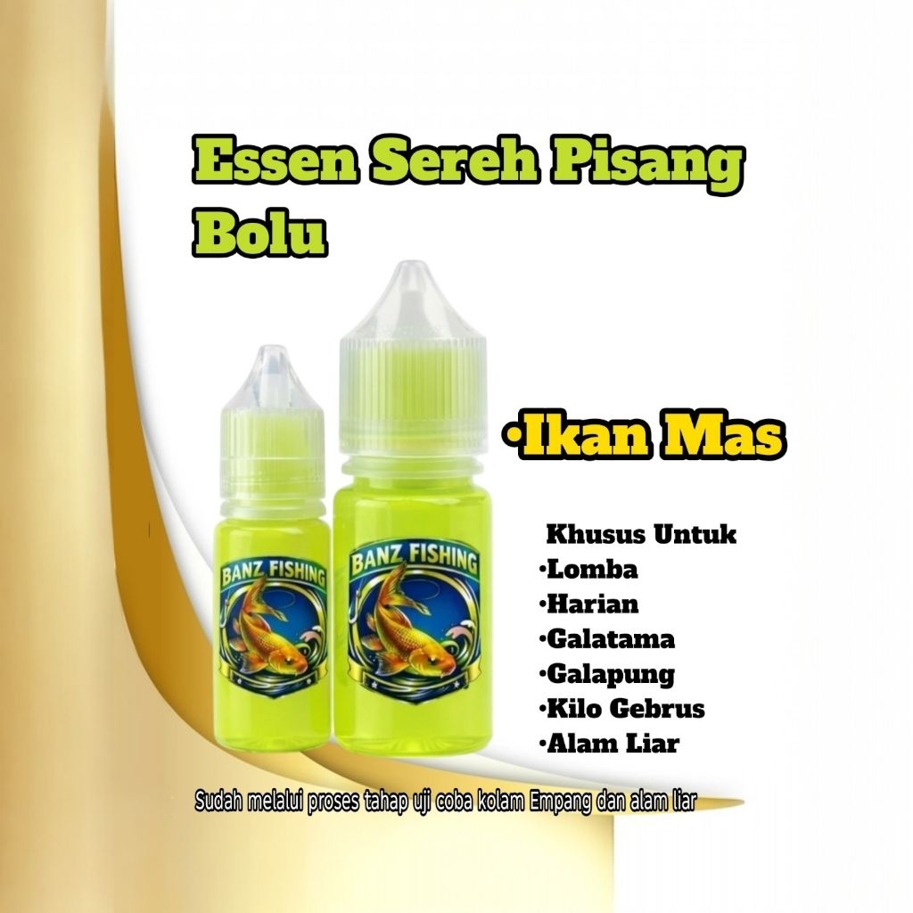 Banz Essen Ikan Mas - Sereh pisang Bolu