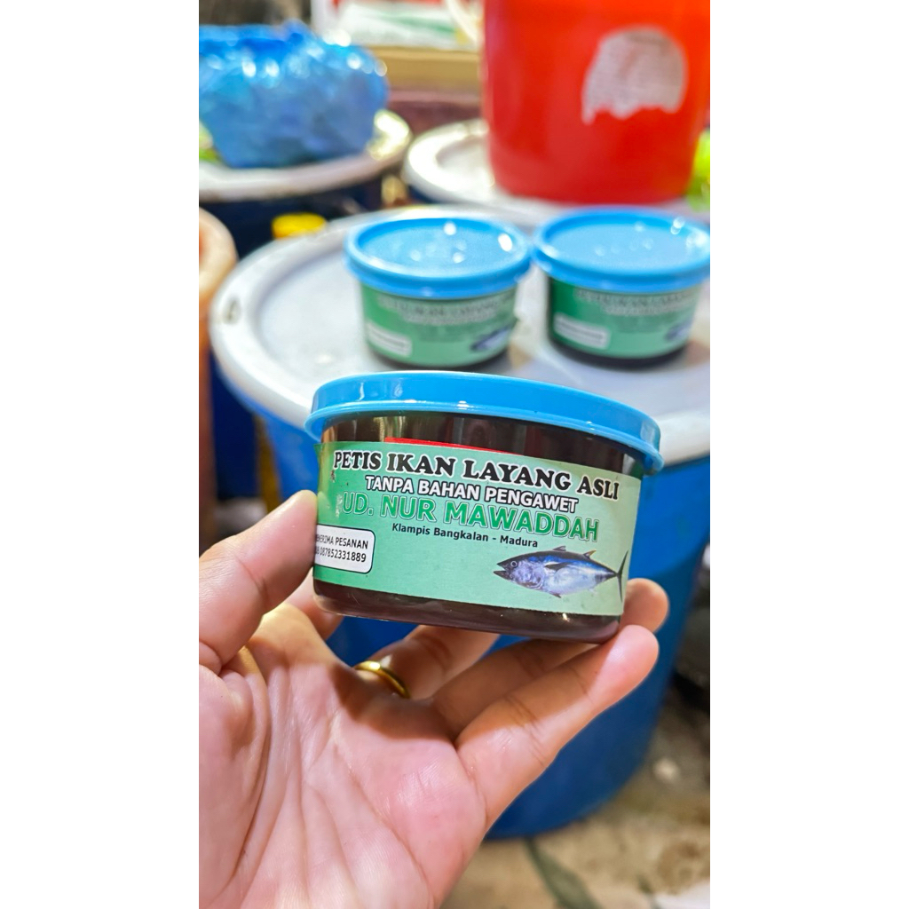 petis pindang / ikan layang madura
