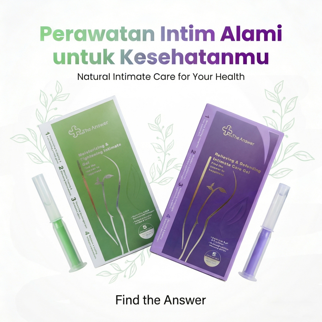 Paket Gel Perapat Miss V + Pembersih Kewanitaan | Kencangkan Vagina & Atasi Keputihan, Gatal, Bau | 