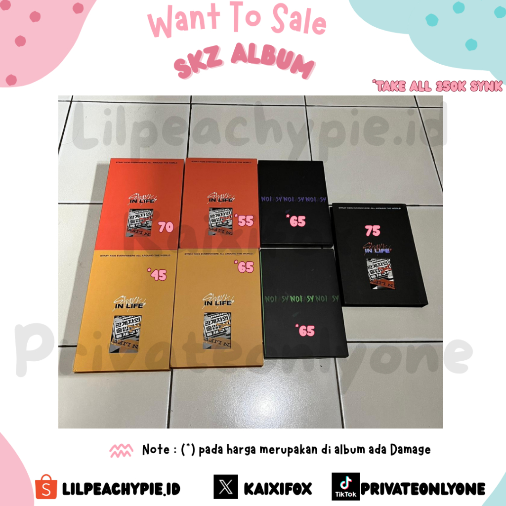 ALBUM UNSEALED PC CHANGBIN SEUNGMIN VOCALRACHA / ONLY SKZ STRAYKIDS IN LIFE