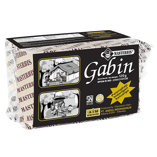 AIM Masterbis Gabin Biskuit 120gr - Delicious Gabin Biskuit