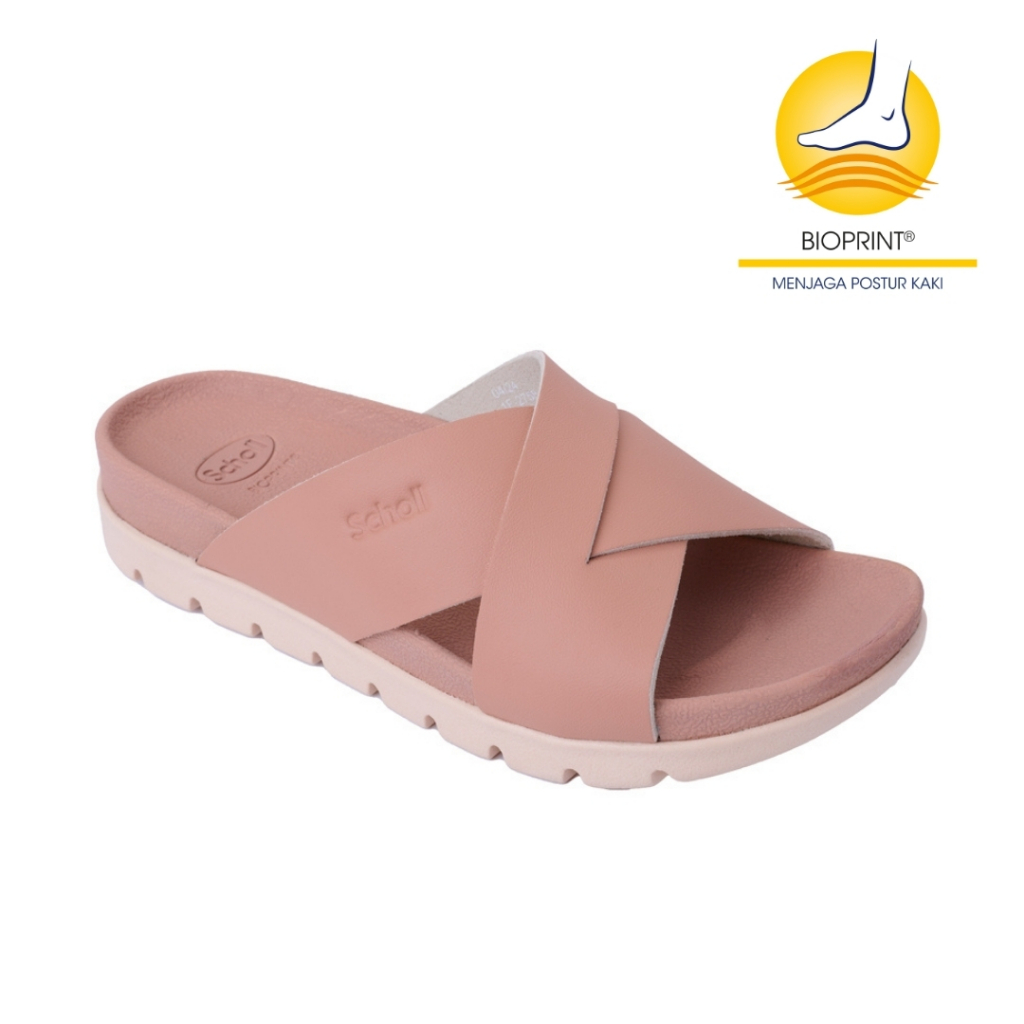Scholl Hope Brown 122 Sandal Wanita