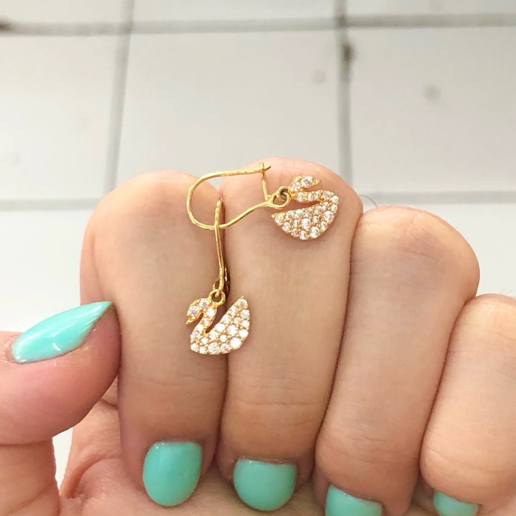 1- ANTING SWAN ANGSA 1.25GR KADAR 375