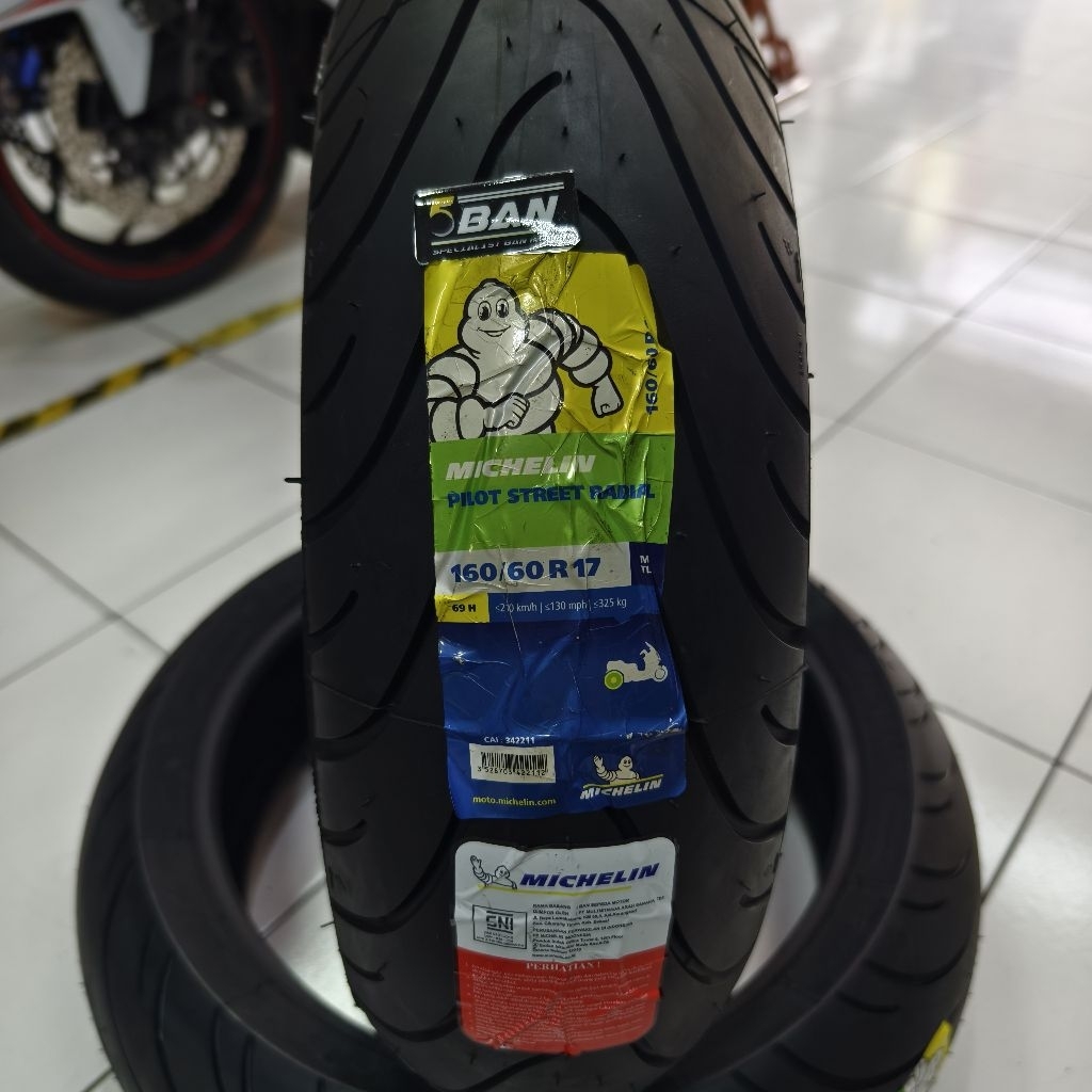 Michelin Pilot Street Radial 160/60.17 Rear. Ban belakang Ninja250, ZX25