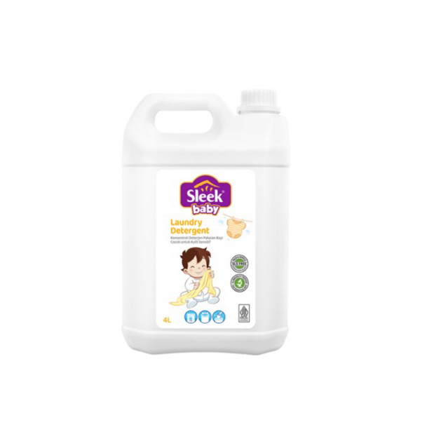 Sleek Baby Deterjen Cair Bayi 4 L