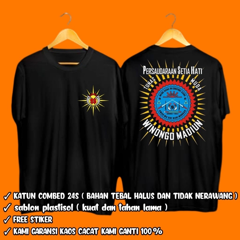 KAOS PSHW 1903 KATUN COMBED 24S / kaos PSHW 1903 / kaos PSHW winongo