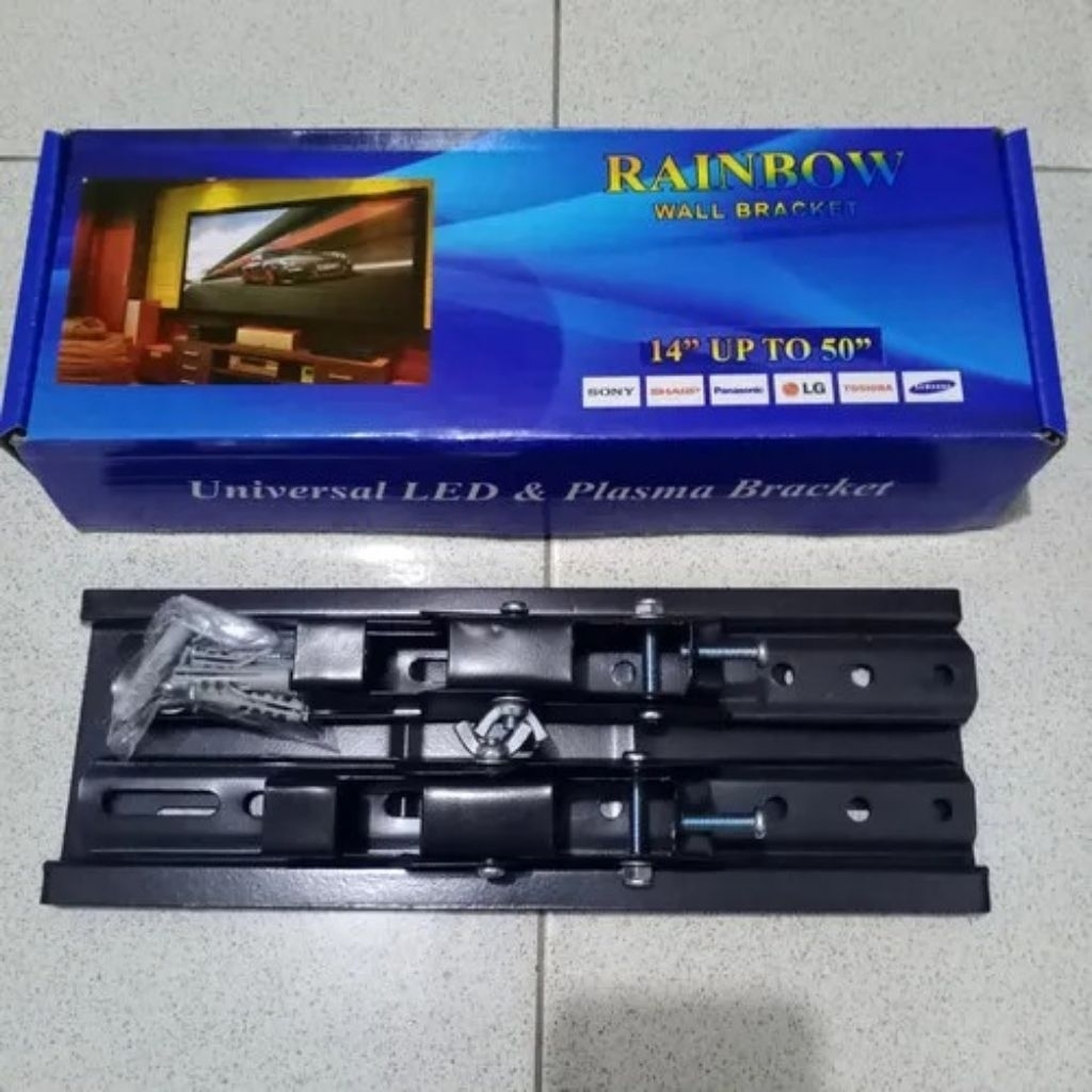 Bracket Tv LED 14 - 50 INCH Bracket Rainbow