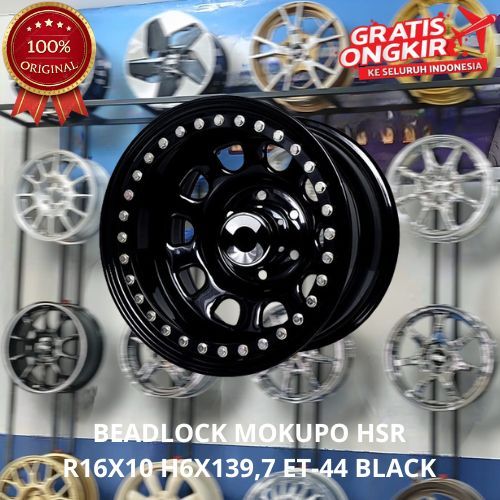 VELG MOKUPO BEADLOCK/DAYTONA R16 PELEK MOBIL TERRANO BLAZER MONTERO