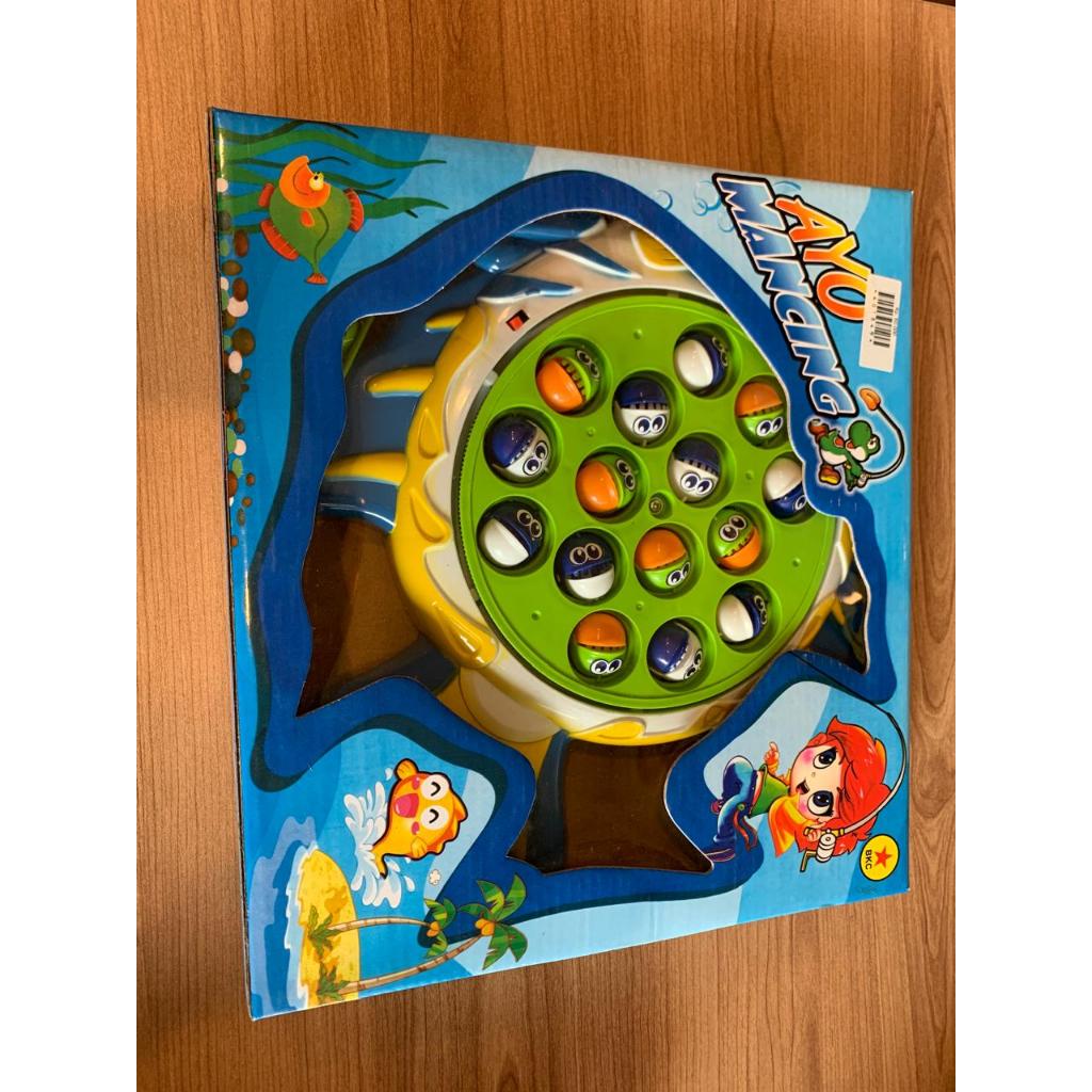 Pancingan Ikan MAGNET GSG2501 / Fishing Game Bentuk Ikan Jumbo Mainan pancingan ikan mancing ikan be
