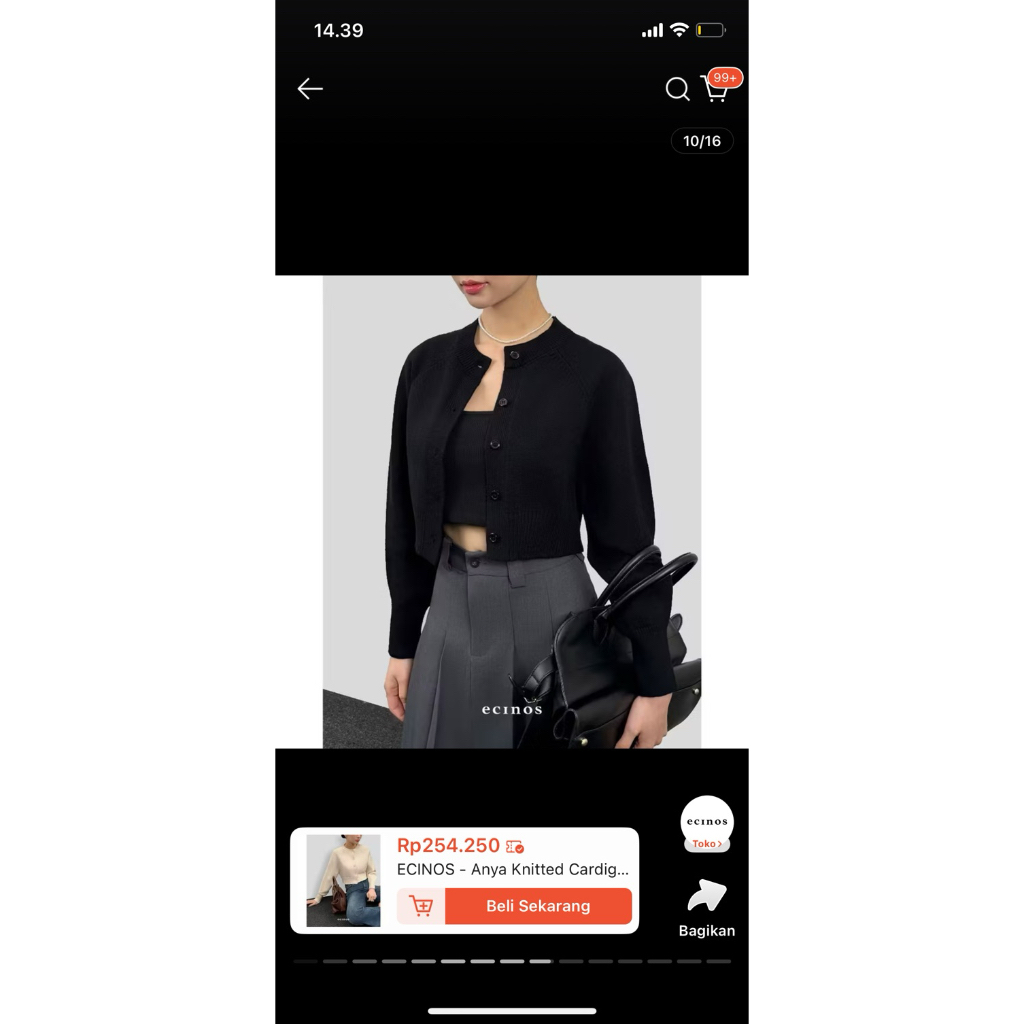 ecinos anya cardigan