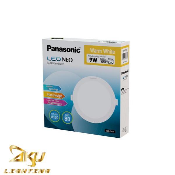 Panasonic Lampu LED Neo Slim Downlight 9 Watt 3000K 4000K 6500K Diamterer 100mm