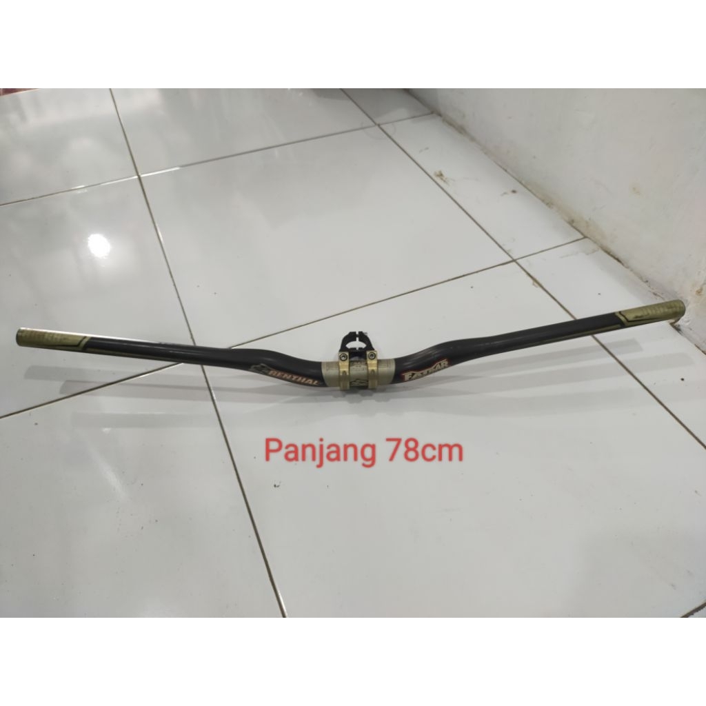 Hendle bar Fluss Stem Renthal Clam 31.8 Sepeda MTB