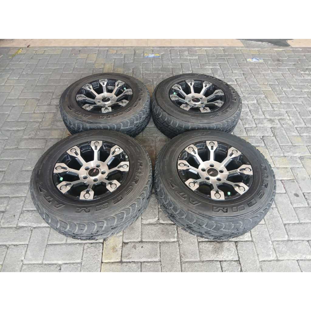 velg mobil racing offroad ring 16 HSR MANGROVE R16x8 H5x114.3 Et20+Ban 235/70 r16