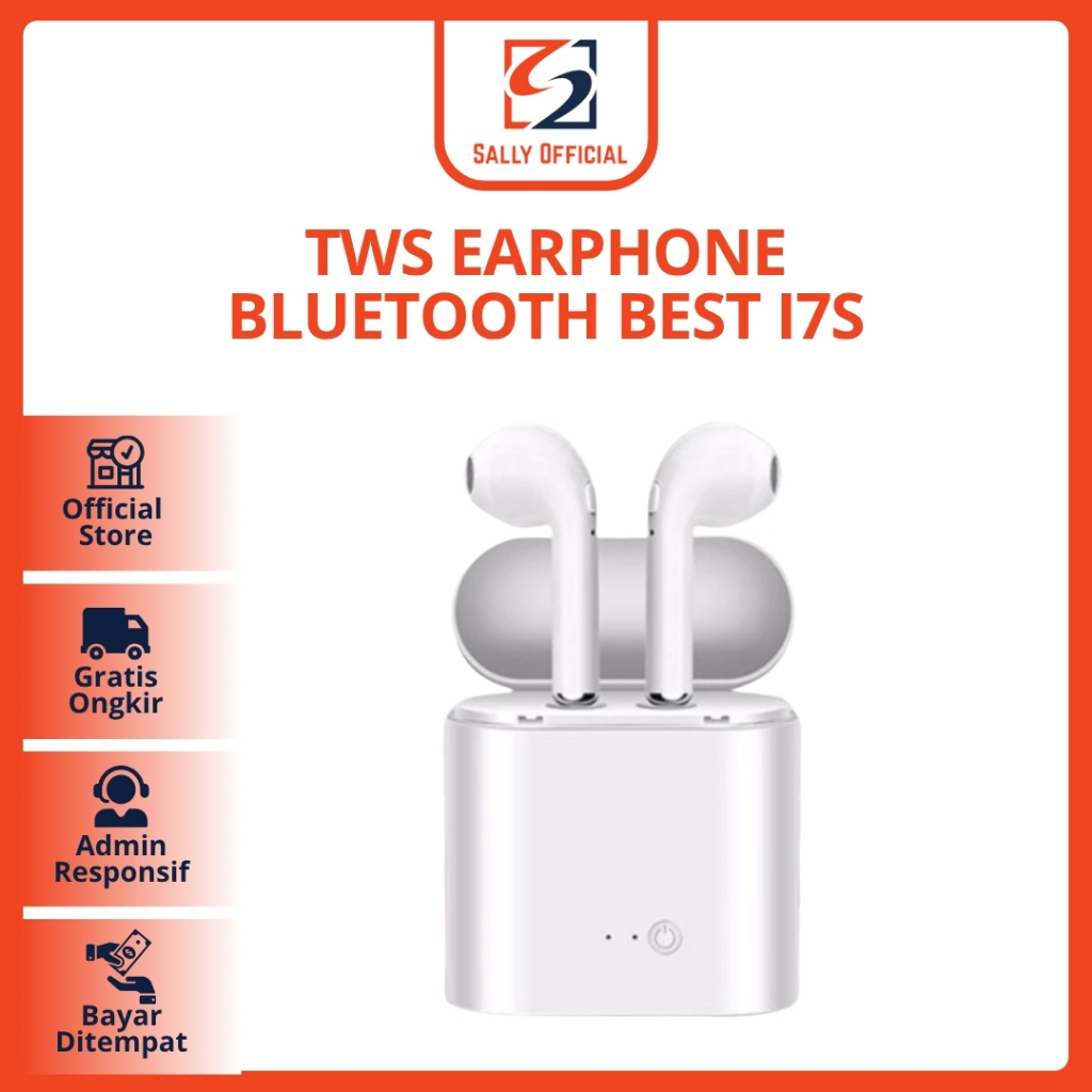 i7s TWS Wireless Airpod Android Headset Bluetooth Wireless Headsfree Bluetooth