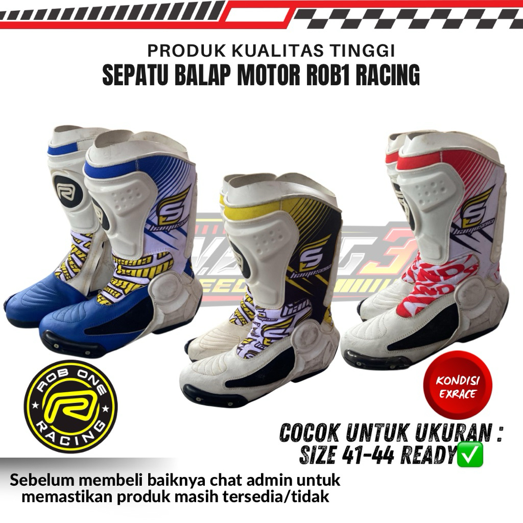 Sepatu Balap Road Race ROB1 GpTech Racing EXRACE
