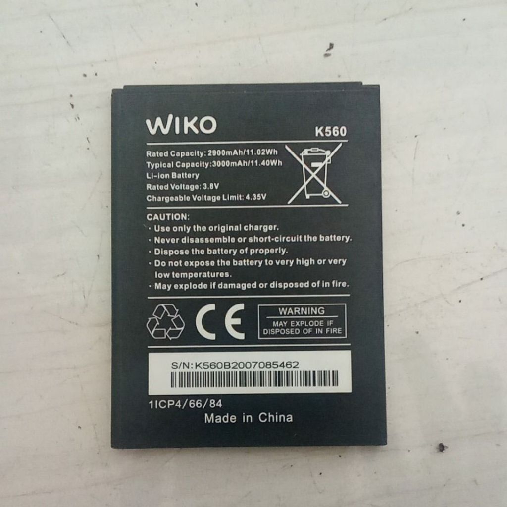 batre hp wiko k560