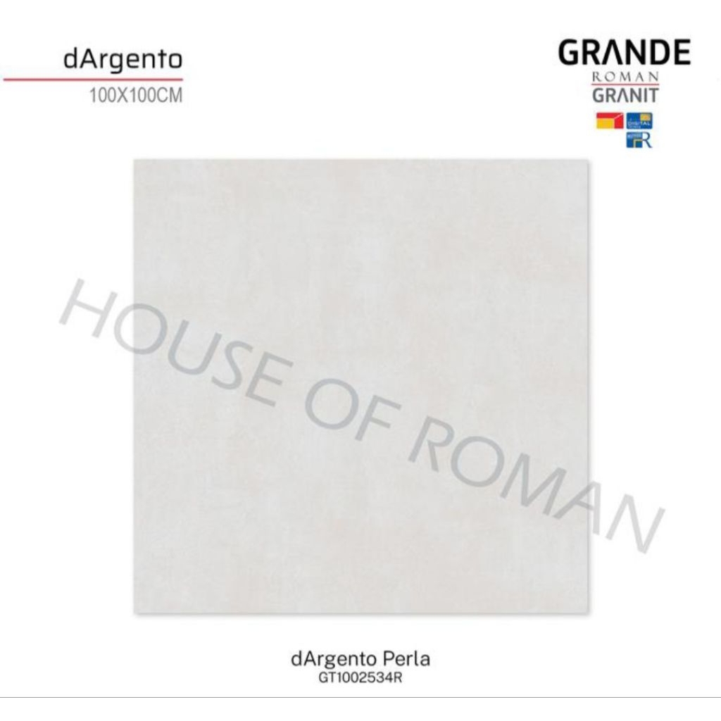 Roman Granit GT1002534R dArgento Perla 100x100 Kw1