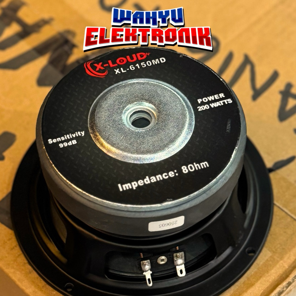 Speaker Xloud 6150MD // Speaker 6inch Midel