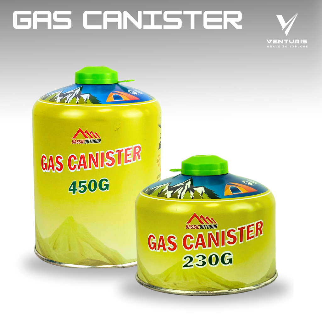 VENTURIS - TABUNG CANISTER REFIL GAS ISI ULANG MINI 230G BASSIC OUTDOOR