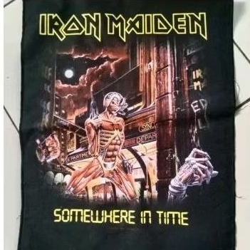Patch Original Iron Maiden - Somewhere In Times size 26 - 35Tag iron Maiden