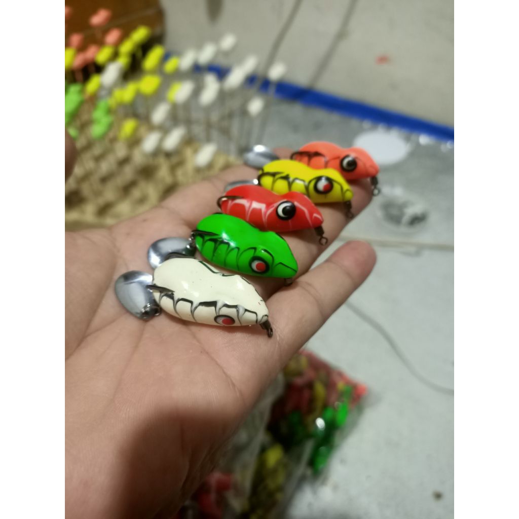 soft frog umpan casting