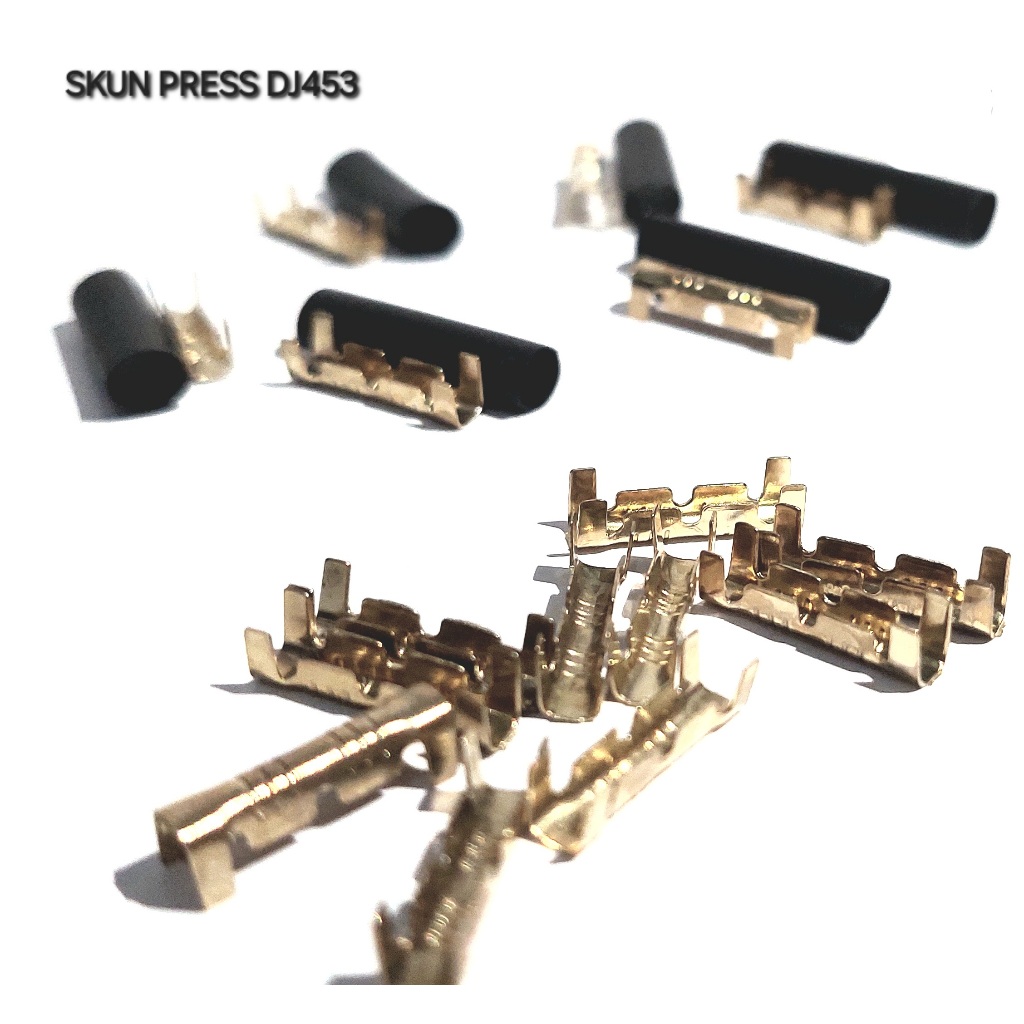 Skun Press DJ453 / Skun Sambungan Kabel DJ 453 Plus pelindung pembungkus heatshrink selang slongsong