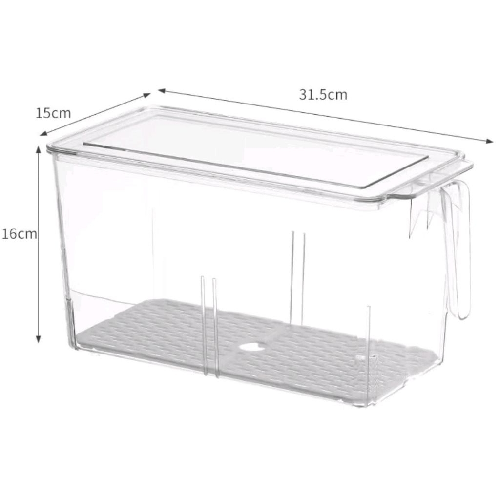 BOX SAYUR KULKAS UKURAN NORMAL