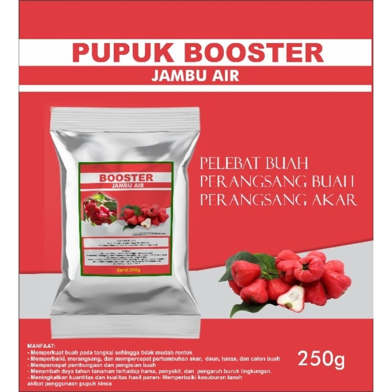 BOOSTER JAMBU AIR PUPUK NUTRISI BUAH JAMBU | PUPUK ORGANIK NUTRISI BUAH JAMBU