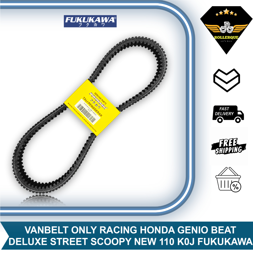 Vanbelt V belt Fanbelt Beat Deluxe Genio Scoopy 110 New Street K0J K1A K2F Fukukawa