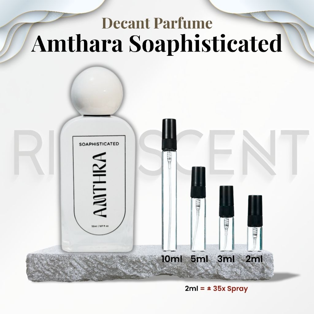 Decant Parfum Amthra Soaphisticated