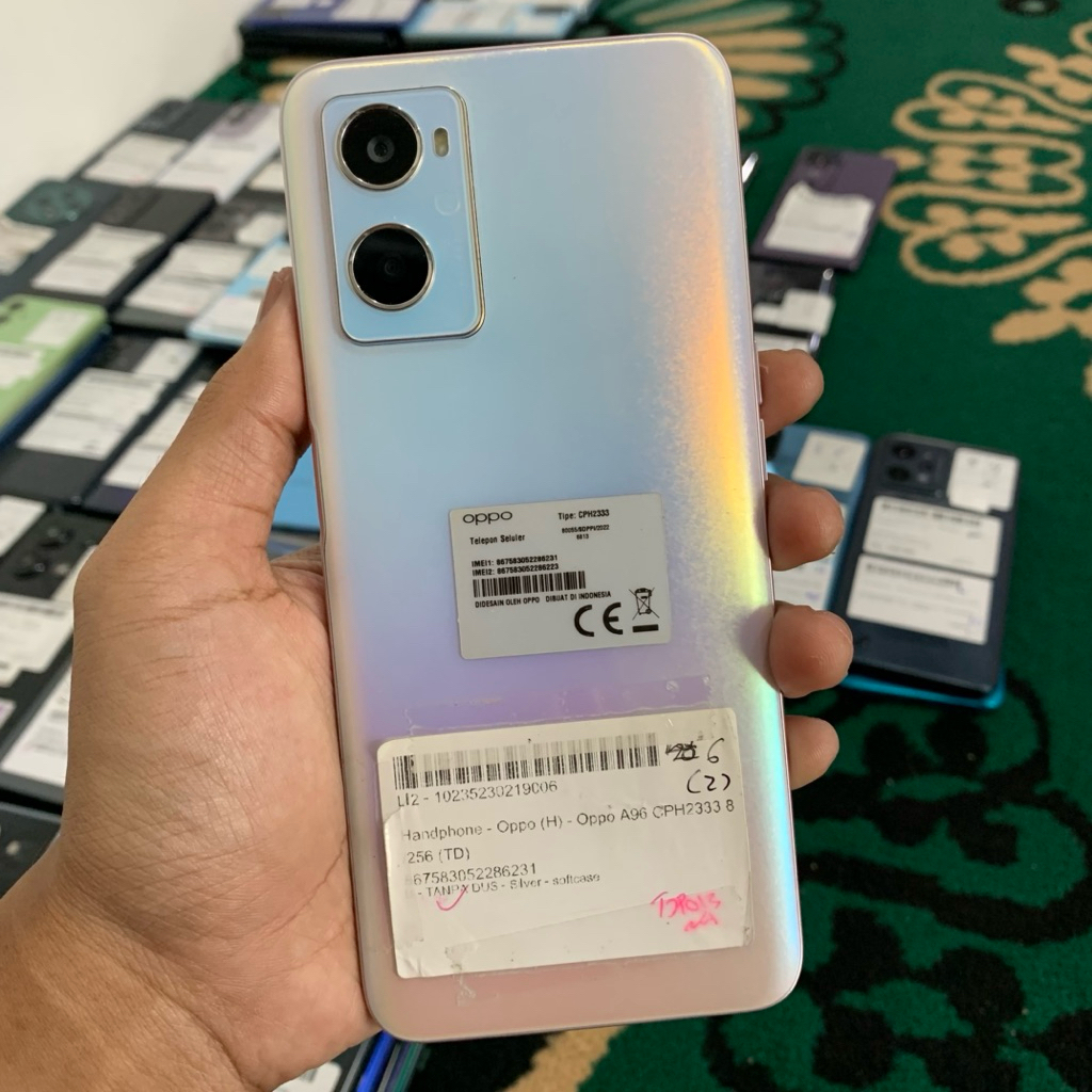 OPPO A96 8/256 NORMAL ORIGINAL | HP SECOND MURAH BERGARANSI