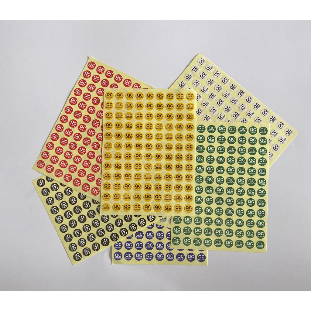 Stiker QC Passed 1 cm