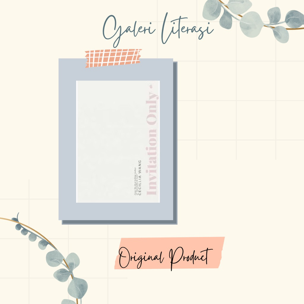 Invitation Only (Hard Cover) - Cecillia Wang